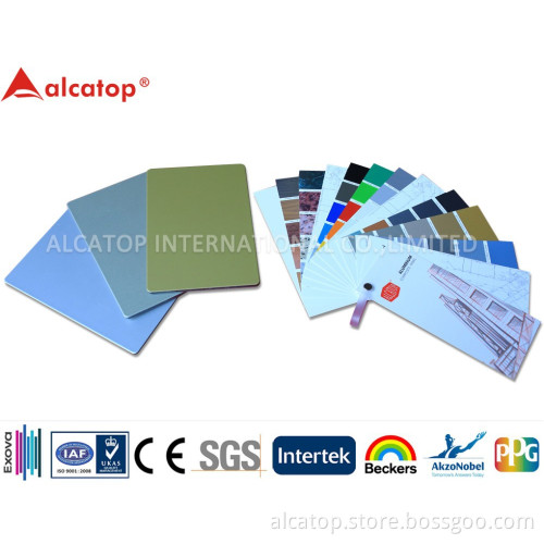 PVDF Coated FR 4mm Aluminium Composite Panel